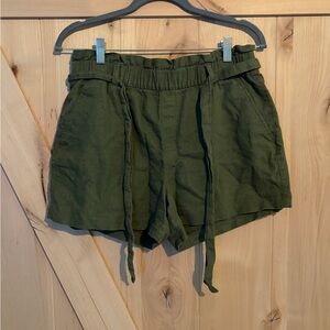 Old Navy High Waist Olive Shorts